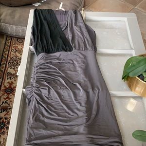 Grey/Black Dress